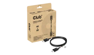 Club3D DisplayPort 2.1 DP80 kabel 1.6 meter